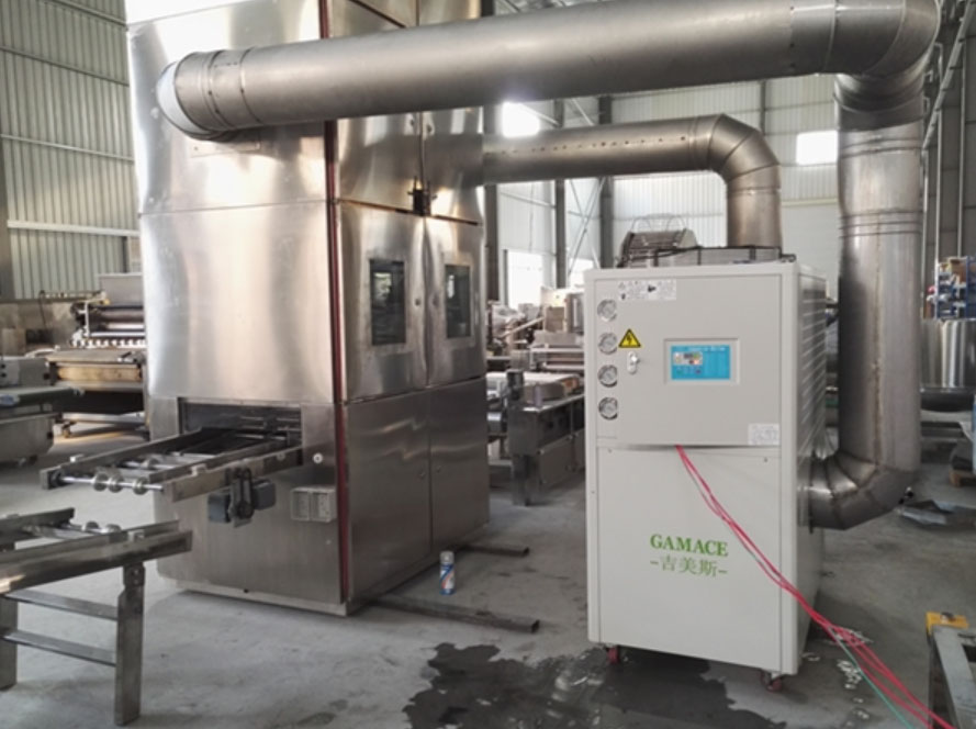 东莞食品设备膨化饼干生产线冷风机,速冻冷风机